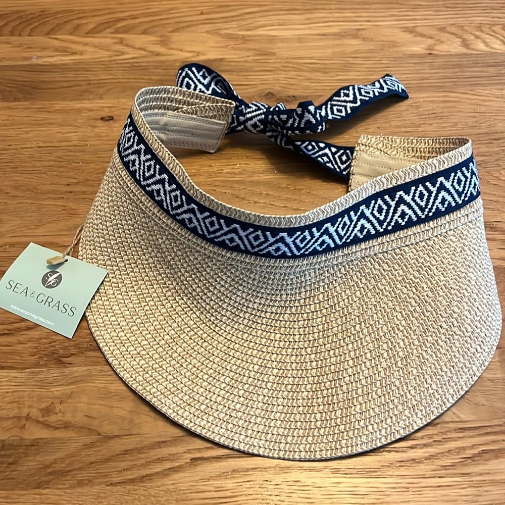 Sea & grass visor